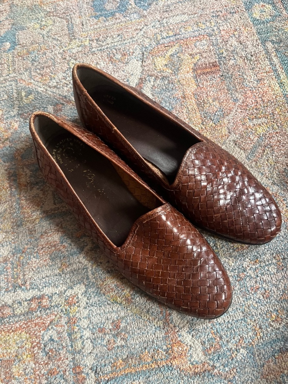 Genuine leather brown Brazilian loafers